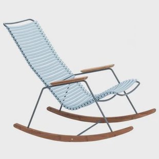 Click schommelstoel Dusty Light Blue