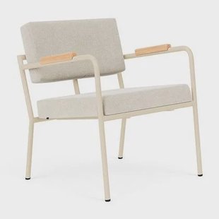 FÉST Monday fauteuil met amleuning sand|naturel Soil 01 natural