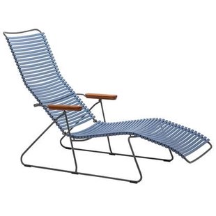 Click Sunlounger ligstoel Pigeon Blue