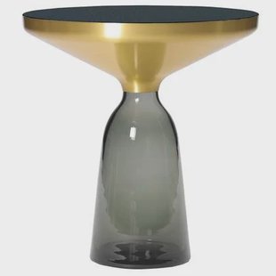 Bell Side bijzettafel Ø50 quartz grey