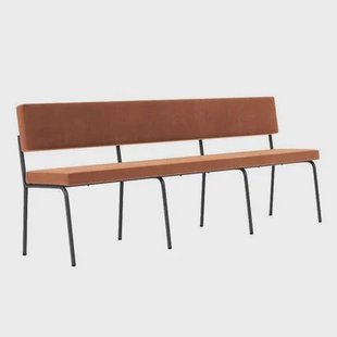 FÉST Monday eetbank 200 zwart Royal 160 magnolia