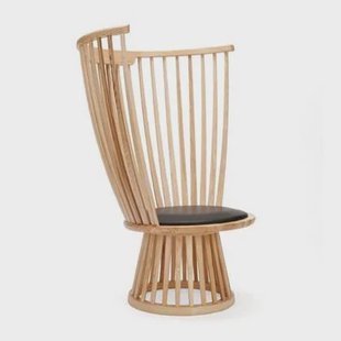 Tom Dixon Fan stoel naturel Tom Dixon Fan stoel naturel