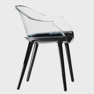 Cyborg stoel Transparant zwart