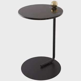 AYTM Castellum bijzettafel Ø40 Black|marmer AYTM Castellum bijzettafel Ø40 Black|marmer