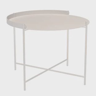 Houe Edge bijzettafel Ø62 Muted White Houe Edge bijzettafel Ø62 Muted White