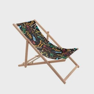 Seletti Deck Chair ligstoel Snakes Seletti Deck Chair ligstoel Snakes