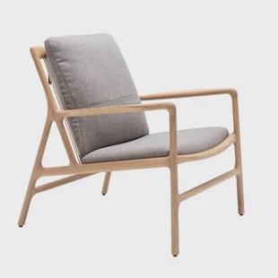 Gazzda Dedo Easy fauteuil white oil - Grijs