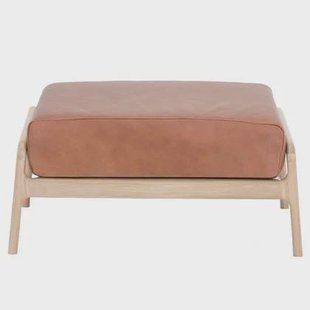 Fawn hocker whitewash Dakar Leather Whiskey