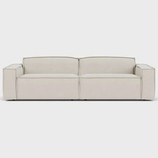 Edge bank 3-zits Soil 01 natural