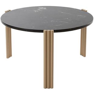 Tribus salontafel Ø60 black|light sand