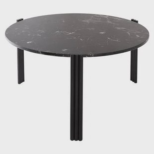 Tribus salontafel Ø80 zwart
