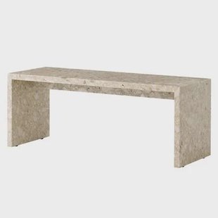 Audo Copenhagen Plinth Bridge salontafel Kunis Breccia steen Audo Copenhagen Plinth Bridge salontafel Kunis Breccia steen
