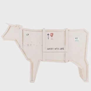 Sending Cow opbergkast wit