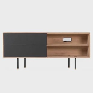 Fina dressoir tv-meubel 150x45 Nero 4023 whitewash