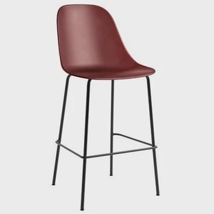 Audo Copenhagen Harbour Side Bar barkruk Burned Red