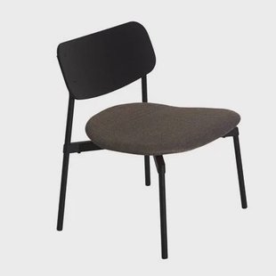 Petite Friture Fromme Wood fauteuil Upholstered Black
