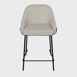 Giga Meubel - Barstoel Maxime Beige - Set van 2