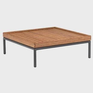 Level salontafel 81x81 Dark grey