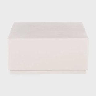 Giga Meubel - Salontafel Vierkant - Wit - 90 cm - Salontafel Evi