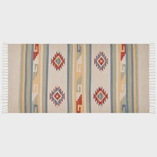 Beliani - APARAN - Vloerkleed - Meerkleurig - 80 x 150 cm - Katoen