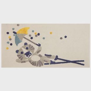 Beliani - SINGKIL - Vloerkleed - Beige - Katoen