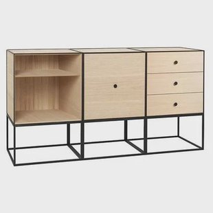 Audo Copenhagen Frame 49 Trio dressoir eiken