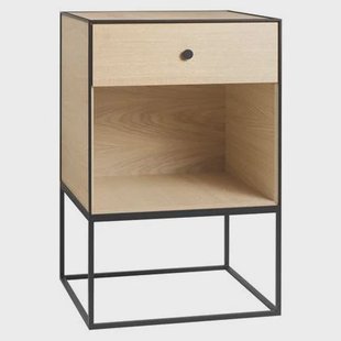 Audo Copenhagen Frame nachtkastje 49 met 1 lade eiken