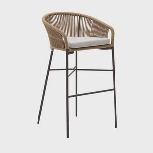 Kave Home - Yanet touwkruk in beige 80 cm hoog