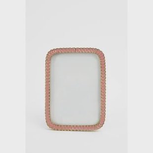 Sissy-Boy Roze scalloped enamel fotolijst