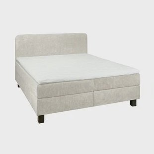 Boxspring Bilbao - Beige|Creme - Textiel