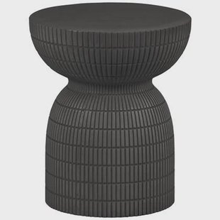 WOOOD Samson Bijzettafel - Fiber Clay - Coffee - 44x37x37