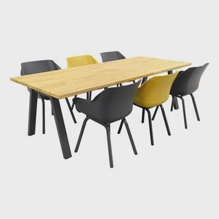 Hartman Sophie element Xerix-Yellow|Ambassador 240x100 cm. tuinset