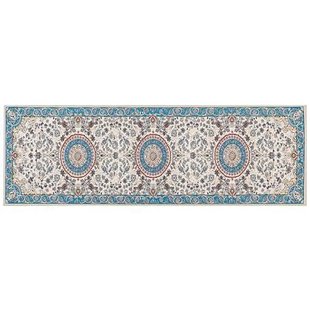 Beliani - GORDES - Loper tapijt - Lichtbeige - 80 x 240 cm - Polyester