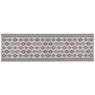 Beliani-HACILAR-Loper tapijt-Meerkleurig-60 x 200 cm-Polyester