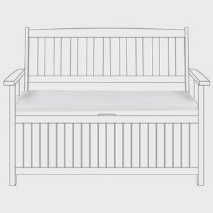 Beliani - SOVANA - Tuinkussen - Gebroken wit - Polyester