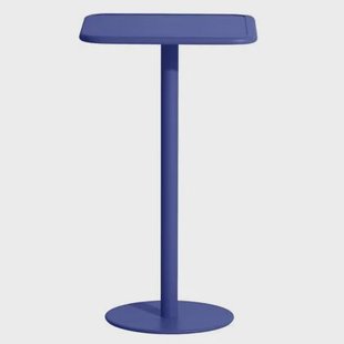 Week-end bistrotafel 60x60 H105 Blue