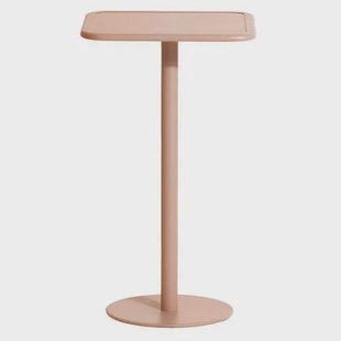 Week-end bistrotafel 60x60 H105 Blush