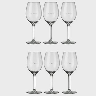 Royal Leerdam Wijnglazen Esprit - 6x stuks - rode wijn - 410 ml