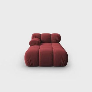 Milo Casa Tropea Modulair Bank Element - Chaise Longue Links - Bordeauxrood Milo Casa Tropea Modulair Bank Element - Chaise Longue Links - Bordeauxrood