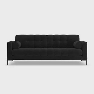 Cosmopolitan Design Bali 4-zitsbank - Zwart / Zwart