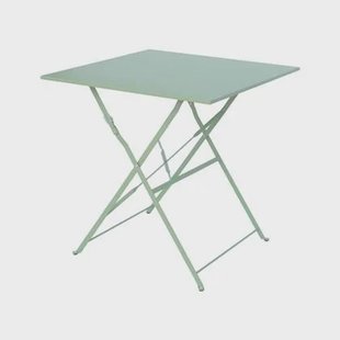 sweeek - Bistrotafel voor 2 personen inklapbaar metaal 70 x 70cm