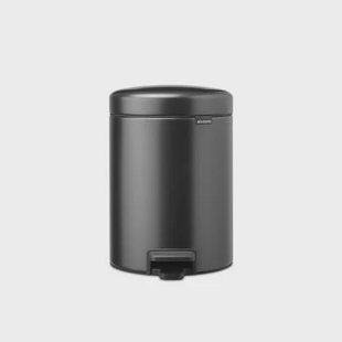 Brabantia NewIcon Pedaalemmer 5 Liter - Confident Grey