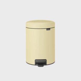 Brabantia NewIcon Pedaalemmer 5 Liter - Mellow Yellow