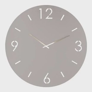 Spinder Design Time Wandklok Ø 60 cm - Silky Taupe