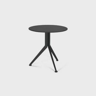 Spinder Design bijzettafel Daley Low - Zwart - Ø 38