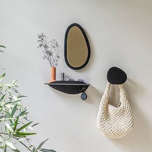 Spinder x Eva van de Ven kapstok Mani - Zwart - 1 haak