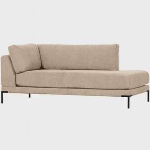 vtwonen Couple Lounge Bank Element Rechts - Polyester - Naturel vtwonen Couple Lounge Bank Element Rechts - Polyester - Naturel