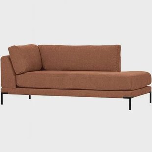 vtwonen Couple Lounge Bank Element Rechts - Polyester - Rust