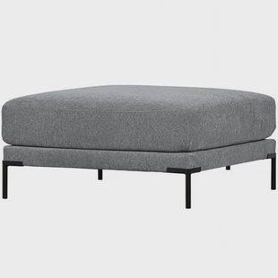 vtwonen Couple Poef - Polyester - Denim Melange - 44x100x100