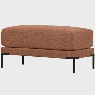 vtwonen Couple Poef - Polyester - Rust Melange - 44x50x100